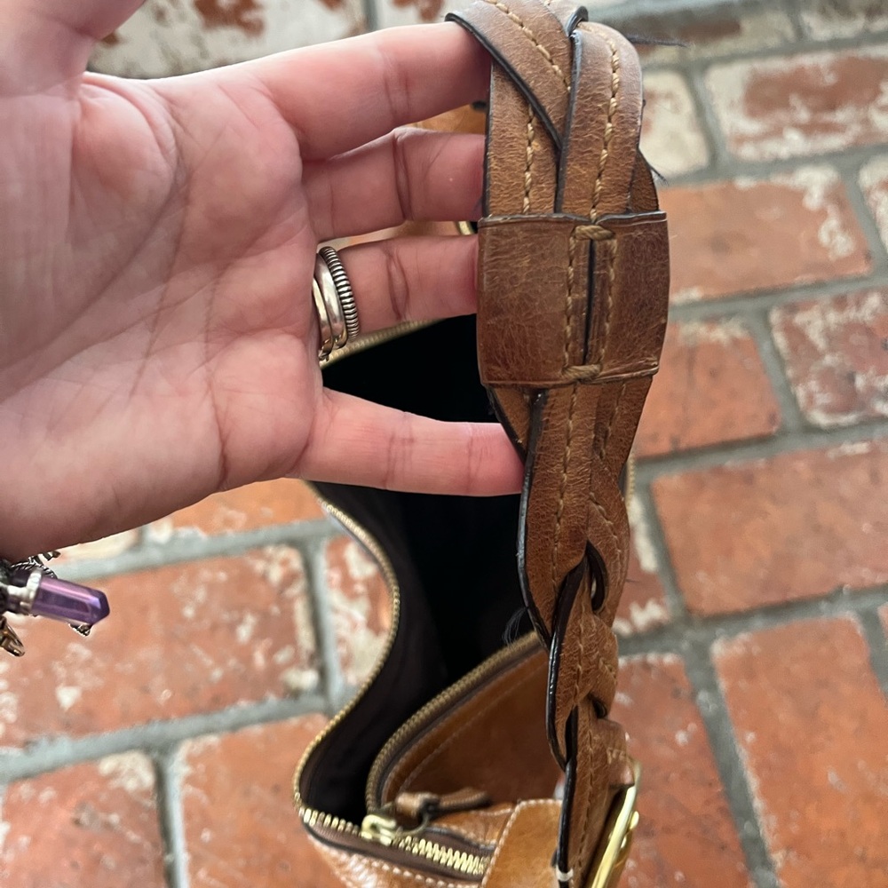 Coach Tan Leather Hobo Bag - Picture 3 of 10